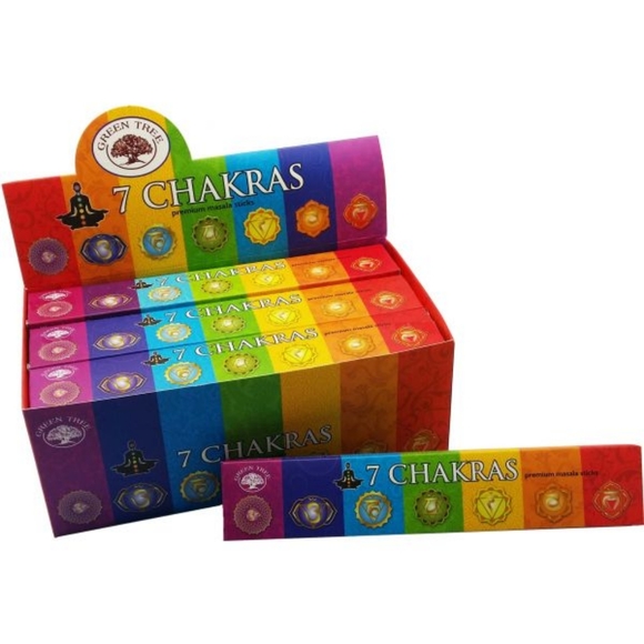 7 Chakra Natural Incenses - Picture 4 of 5